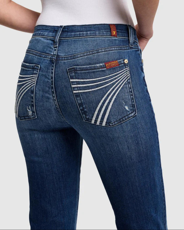 Delia Wave Stitch Jeans