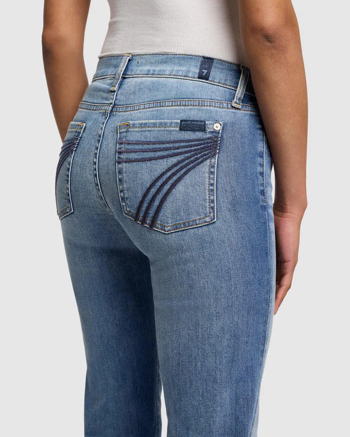 Delia Wave Stitch Jeans